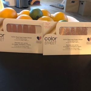 NWT COLOR STREET NAILS set of 2